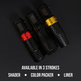The Legend Pro Tattoo Pen - Liner (5.0mm) - Full Set (2 Batteries + 3 Grips)