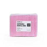 Pink Disposable Lap Cloths / Dental Bibs 13" x 18" (500/Case) - Gorilla
