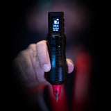 The Legend Pro Tattoo Pen - Shader (3.2mm) - Full Set (2 Batteries + 3 Grips)