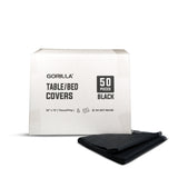 Gorilla Drape Sheets/Bed Covers - Black (32" x 72") - 50/Case